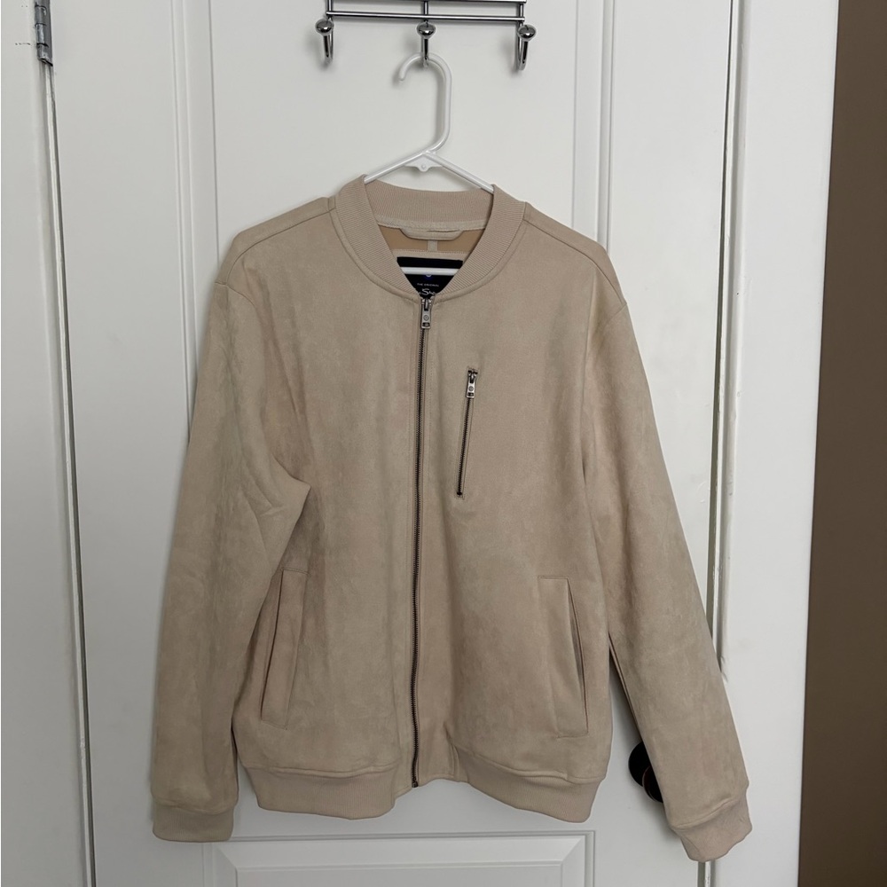 Ben Sherman Light Tan Bomber Jacket